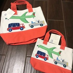Pottery Barn Tote And Mini Tote